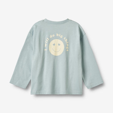 Wheat Collab Wheat x Pernille Teisbæk | T-Shirt L/S Kax Jersey Tops and T-Shirts 1043 blue
