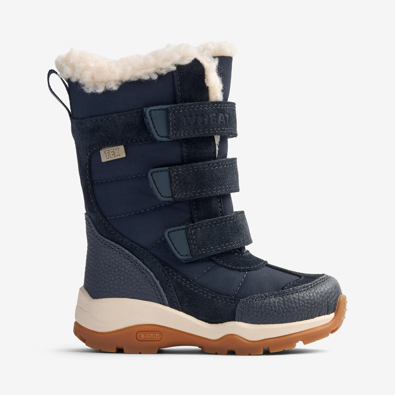 Wheat Footwear Winterboot Airy Tex Winter Footwear 1432 navy