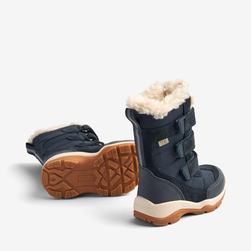 Wheat Footwear Winterboot Airy Tex Winter Footwear 1432 navy