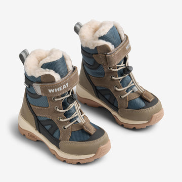Wheat Footwear Winterboot Dixie Tex Winter Footwear 9681 dark pretroleum