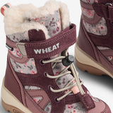 Wheat Footwear Winterboot Dixie Tex Winter Footwear 9680 grey moon flowers