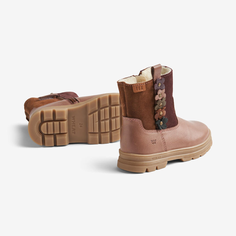 Wheat Footwear Winterboot Flori Tex Winter Footwear 2163 dusty rouge 