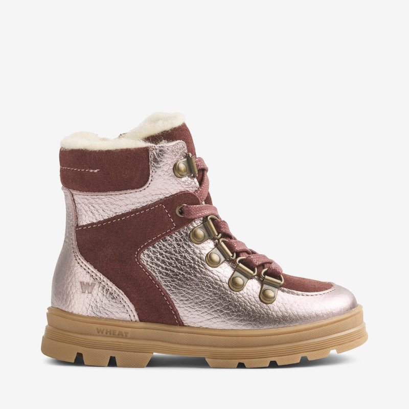Wheat Footwear Winterboot Toni Hiker Tex Winter Footwear 1038 rose pearl
