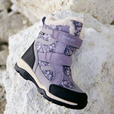 Wheat Footwear Winterboot Trailor Tex Winter Footwear 9670 dark charcoal flowers