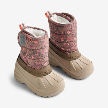 Wheat Footwear Winterboot Winty Winter Footwear 9674 portabella flowers