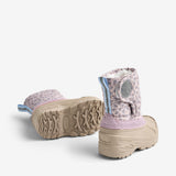 Wheat Footwear Winterboot Winty Winter Footwear 9735 lilac blue flowers