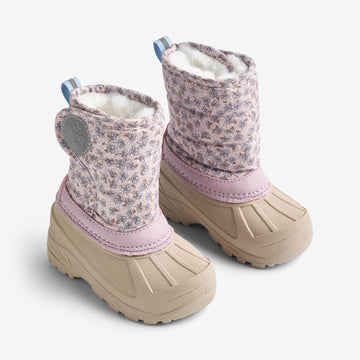 Wheat Footwear Winterboot Winty Winter Footwear 9735 lilac blue flowers