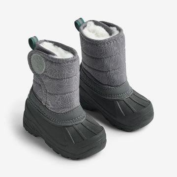 Wheat Footwear Winterboot Winty Winter Footwear 9872 dark reflective map