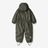 Wheat Outerwear Wintersuit Evig | Baby Snowsuit 0025 black coal