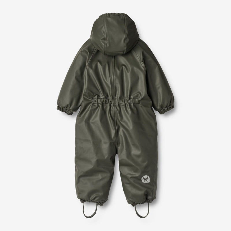 Wheat Outerwear Wintersuit Evig | Baby Snowsuit 0025 black coal