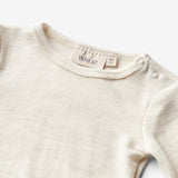 Wheat SMU Wool Body L/S Lucca Body 1141 eggshell melange