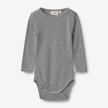 Wheat SMU Wool Body L/S Lucca Body 1433 navy stripe