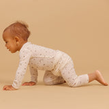 Wheat Main Wool Body L/S Lucca Body 9732 eggshell stars