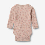 Wheat Wool Wool Body L/S Lucca Underwear/Bodies 1358 lilac flowers