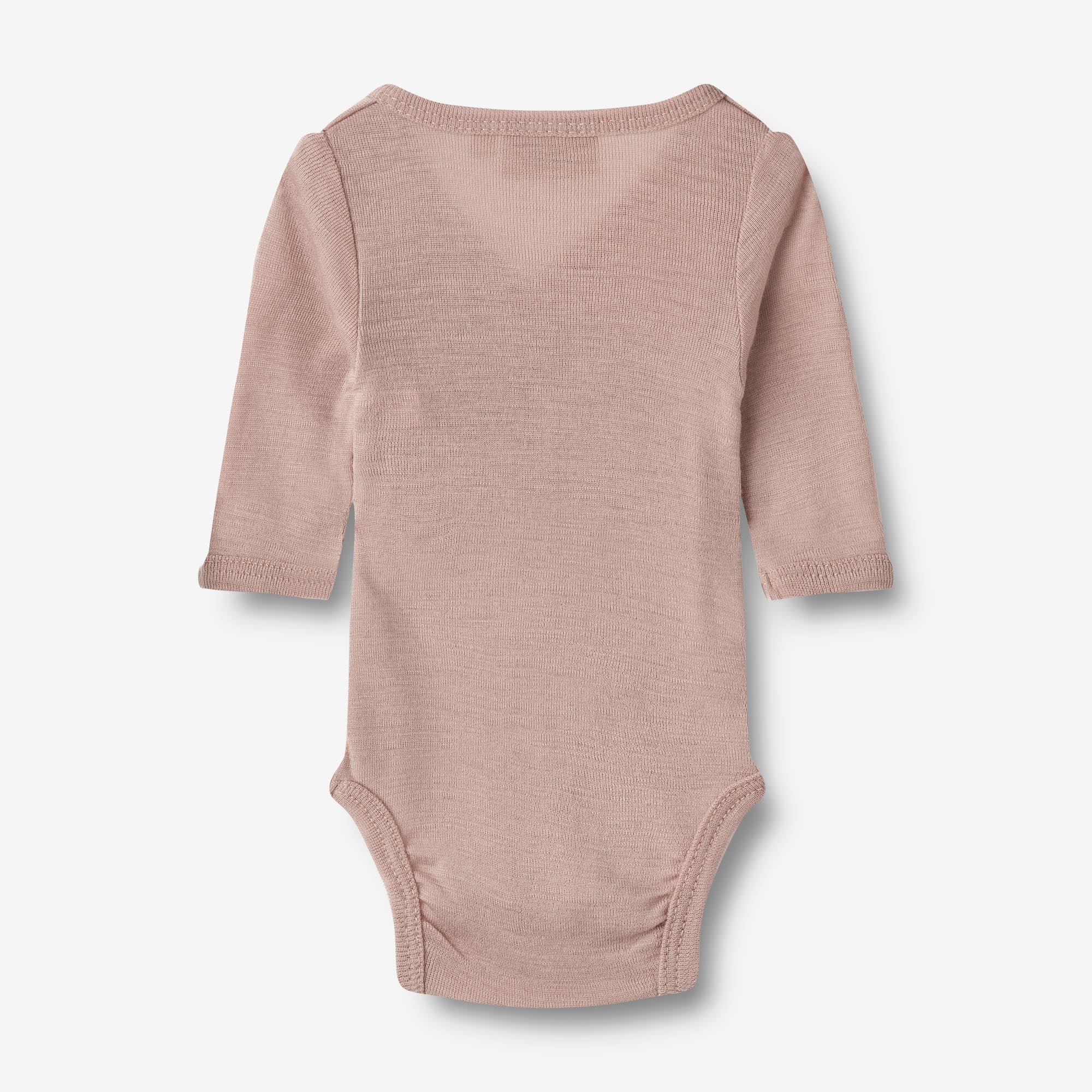 Wool Body L/S Willow - dry rose – Wheat.co.uk