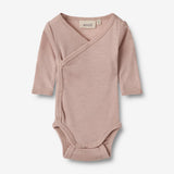 Wheat SMU Wool Body L/S Willow Underwear/Bodies 1135 dry rose