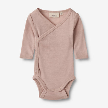Wheat SMU Wool Body L/S Willow Underwear/Bodies 1135 dry rose
