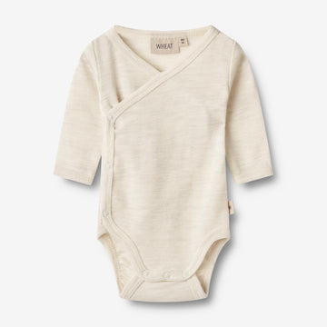 Wheat SMU Wool Body L/S Willow Underwear/Bodies 1141 eggshell melange