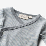 Wheat Wool Wool Body L/S Willow Underwear/Bodies 1522 cloudy sky stripe