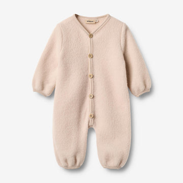 Wheat Wool Wool Fleece Suit Levi Jumpsuit 1356 pale lilac