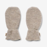 Wheat Wool Wool Fleece Miitens Jay Accessory 3204 khaki melange