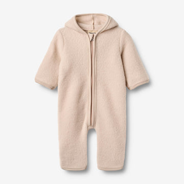 Wheat Wool Wool Fleece Suit Ata Jumpsuit 1356 pale lilac