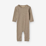 Wheat Main Wool Jumpsuit Haven Jumpsuit 9578 wood stripe