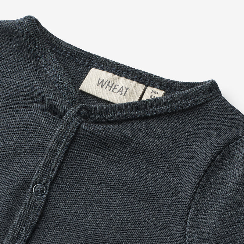 Wheat Wool Wool Jumpsuit L/S Dusty Jumpsuit 1432 navy