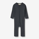 Wheat Wool Wool Jumpsuit L/S Dusty Jumpsuit 1432 navy