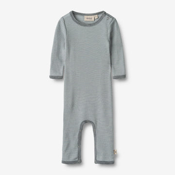 Wheat Wool Wool Jumpsuit L/S Haven Jumpsuit 1522 cloudy sky stripe