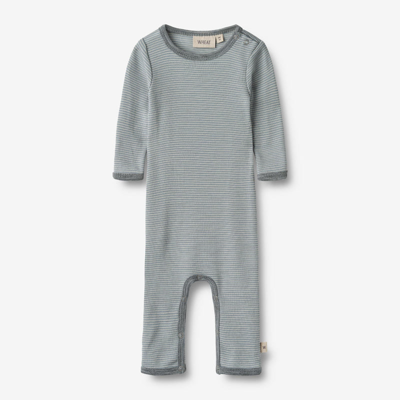 Wheat Wool Wool Jumpsuit L/S Haven Jumpsuit 1522 cloudy sky stripe