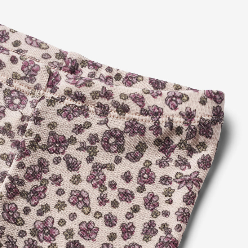 Wheat Wool Wool Leggings Agi Legging 1114 autumn flowers