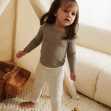 Wheat SMU Wool Leggings Agi | Baby Legging 1141 eggshell melange
