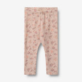 Wheat Wool Wool Leggings Agi | Baby Legging 1358 lilac flowers