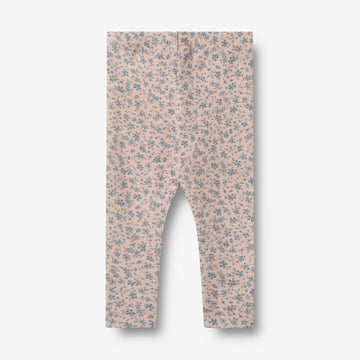 Wheat Wool Wool Leggings Agi | Baby Legging 1481 blue flowers