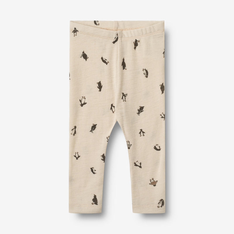 Wheat Wool Wool Leggings Agi | Baby Legging 9564 penguins
