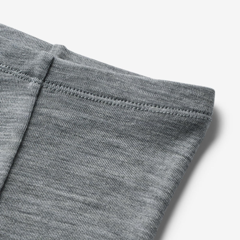 Wheat Wool Wool Leggings Agi | Baby Legging 0224 melange grey