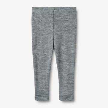 Wheat Wool Wool Leggings Agi | Baby Legging 0224 melange grey