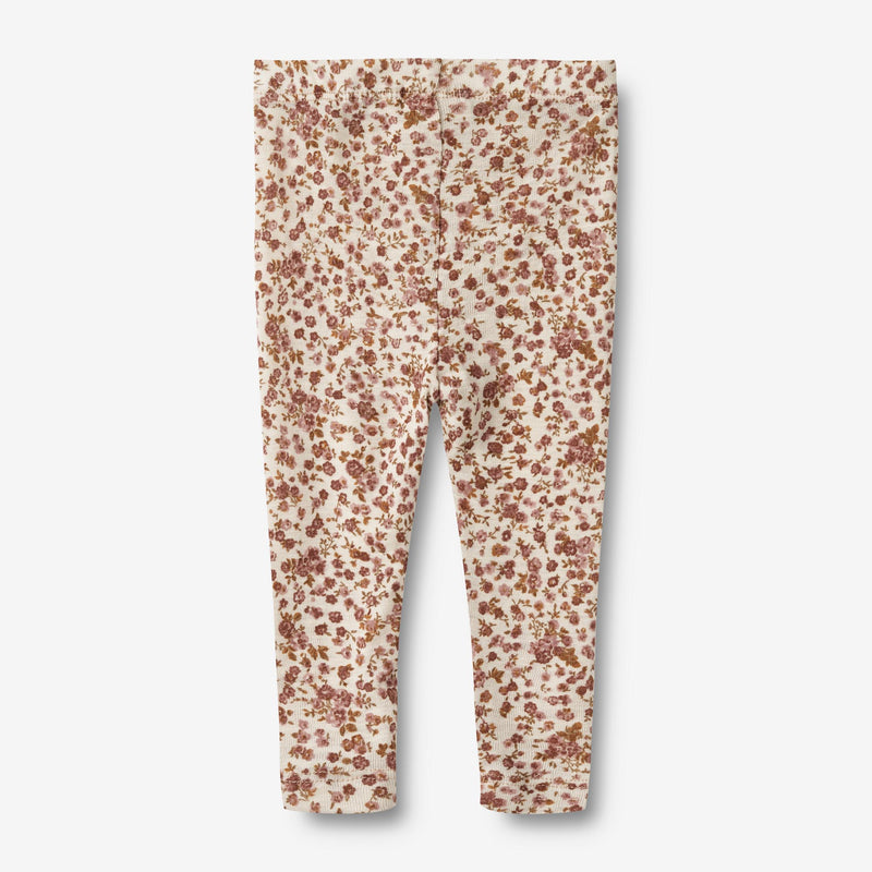 Wheat Wool Wool Leggings Agi | Baby Legging 2475 rose flowers
