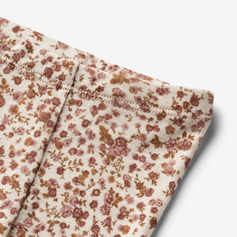 Wheat Wool Wool Leggings Agi | Baby Legging 2475 rose flowers