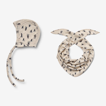 Wheat Wool Wool Scarf & Cap Billie | Baby Acc 9512 penguins on ice
