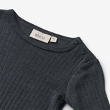 Wheat SMU Wool Silk Body L/S Lucca Underwear/Bodies 1432 navy