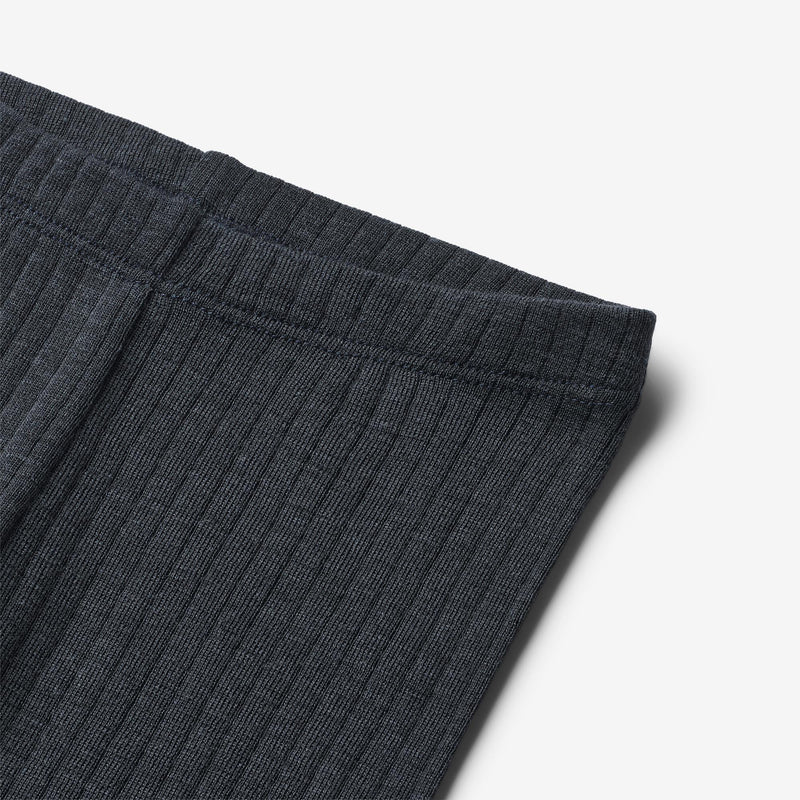 Wheat Wool Wool Silk Leggings Agi Legging 1432 navy
