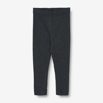 Wheat Wool Wool/Silk Leggings Agi | Baby Legging 1432 navy