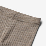 Wheat Wool Wool/Silk Leggings Agi | Baby Legging 3204 khaki melange