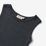 Wheat SMU Wool Silk Singlet Iggy Jersey Tops and T-Shirts 1432 navy