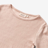 Wheat Wool Wool Silk T-shirt L/S Alli Jersey Tops and T-Shirts 1356 pale lilac