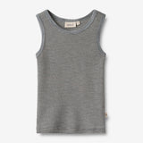 Wheat Wool Wool Singlet Iggy Jersey Tops and T-Shirts 1433 navy stripe