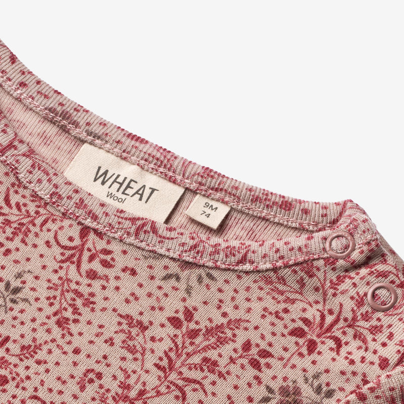 Wheat Wool Wool T-Shirt LS | Baby Jersey Tops and T-Shirts 2392 cherry flowers