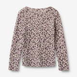 Wheat Wool Wool T-Shirt L/S Alfie Jersey Tops and T-Shirts 1114 autumn flowers